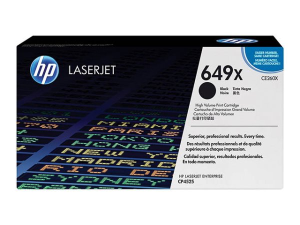 Original HP CE260X / 649X Toner Black