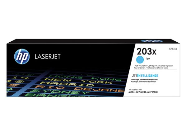 Original HP CF541X / 203X Toner Cyan