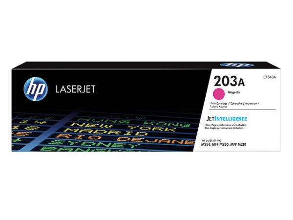 Original HP CF543A / 203A Toner Magenta