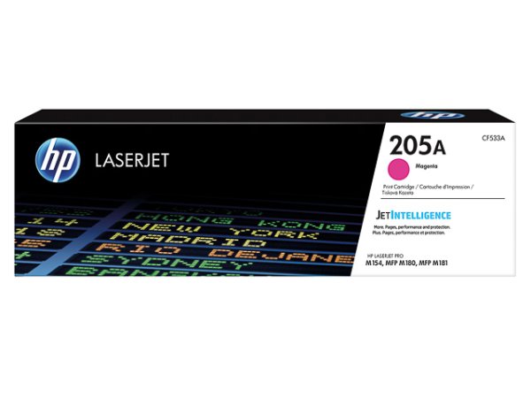 Original HP CF533A / 205A Toner Magenta