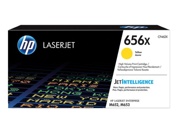 Original HP CF462X / 656X Toner Yellow